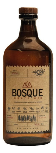 Bosque Craft Gin  Nativo  500ml