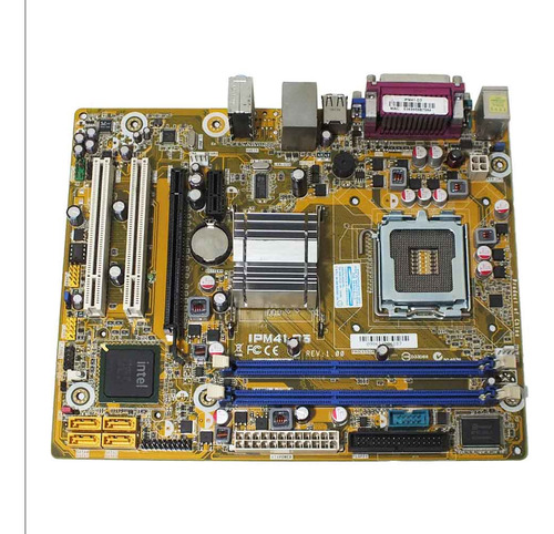 Placa Mãe Pcware Ipm41-d3 - Lga 775 Ddr3 - Com Espelho (Recondicionado)