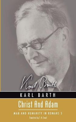 Libro Christ And Adam - Karl Barth