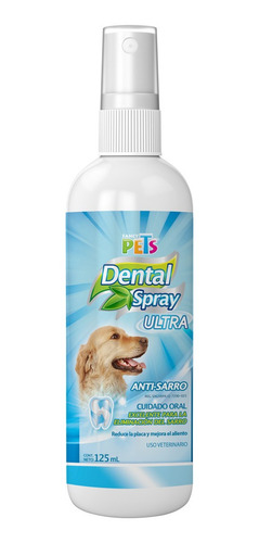 Spray Dental Ultra Para Perro 125ml Elimina Sarro