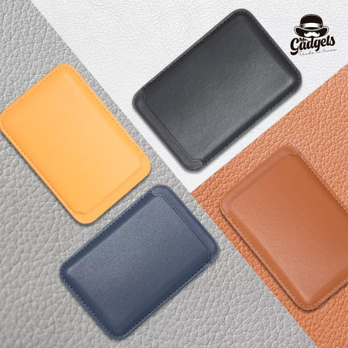 Imagen 5 de 10 de Kit Funda, Micas, Cargador Qi, Cartera, Para iPhone Magsafe