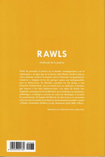 Rawls El Filósofo De La Justicia Ángel Puyol González Tapa Blanda