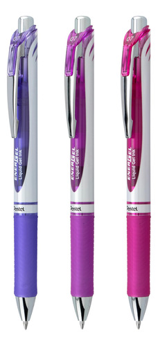 Bolígrafos De Gel Punta Media 0.7 Mm Barriles Surtidos