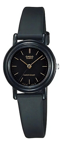 Reloj Casio Lq-139amv-1e Mujer Color De La Malla Negro Color Del Bisel Negro Color Del Fondo Negro