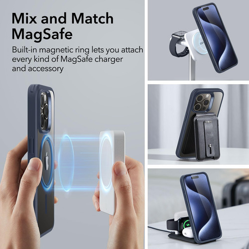 Funda De Teléfono Esr Para iPhone 15 Pro Max Con Magsafe Yel