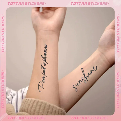 Hc-34 28 67 (3) - 11* 18 Cm - Tatuaje De Dibujos Animados A