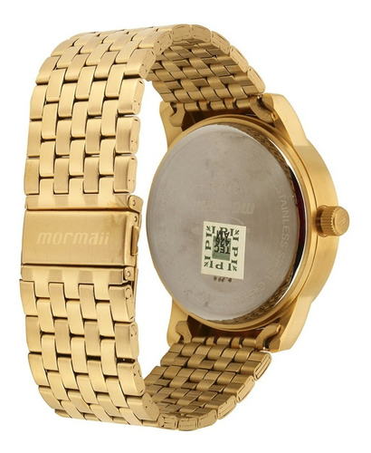 Relógio Masculino Mormaii Dourado Mo2115ac/4d Original