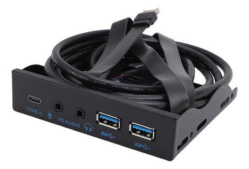 Hub Usb 3.2 No Painel Frontal De 10 Gbps, Unidade De Disquet