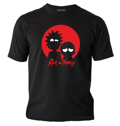 Camiseta Rick And Morty Algodón Estampado Full Color Estilos