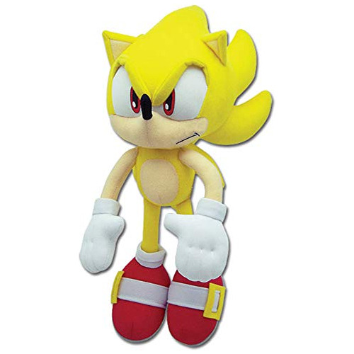 Sonic The Hedgehog Great Eastern Ge-8958 - Peluche Super Son