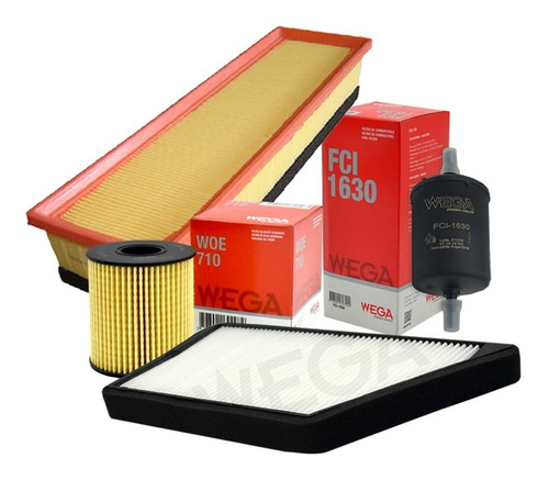 Kit Filtros 207 Compact 1.4 Peugeot Wega