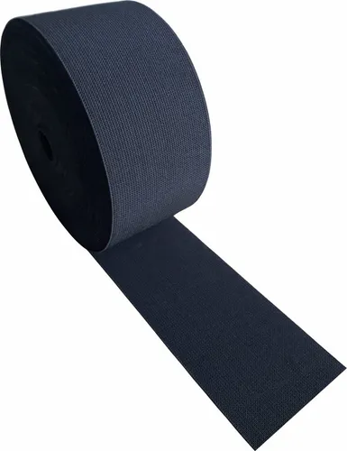 comprar Elástico Reforçado Largura 5 Cm Com 5 Metros Faixa Elástica Cor Preto Desenho Do Tecido Liso comprar Elástico Reforçado Largura 5 Cm Com 5 Metros Faixa Elástica Cor Preto Desenho Do Tecido Liso