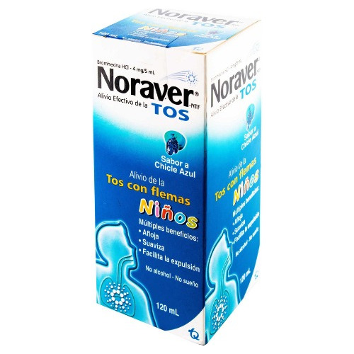 Noraver Tos Niños Jarabe 120 Ml