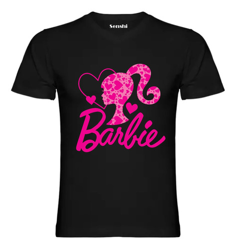 Polera Diseño Barbie Estampado Dtf Cod 002 - Senshi