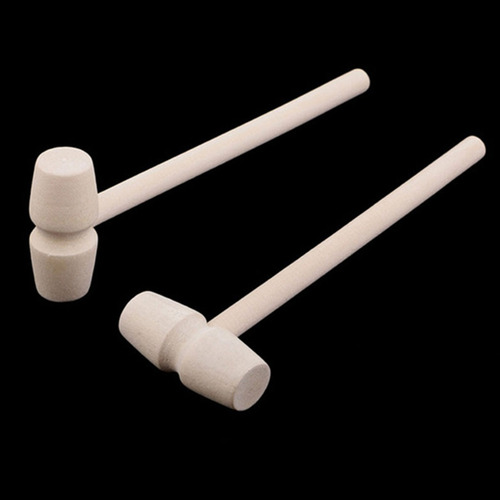 30 Martillos De Madera Para Langostas, Cangrejos Y Otros Mar