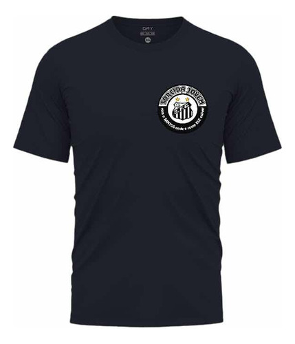 Camisa Camiseta Torcida Jovem Santos Dry Fit Academia Treino