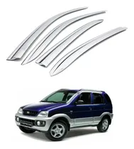 Comprar Tejas Viseras Deflectores Cromados De Ventana Terios Cool
