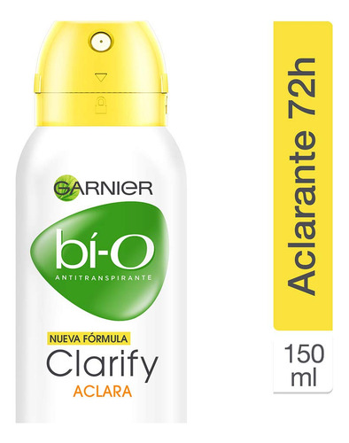 Desodorante En Aerosol Garnier Bi-o Clarify Lemon Scent 150