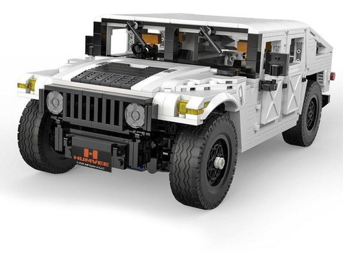 Jeep Humvee Armable 1386 Piezas Escala 1:12 Lego Compatible