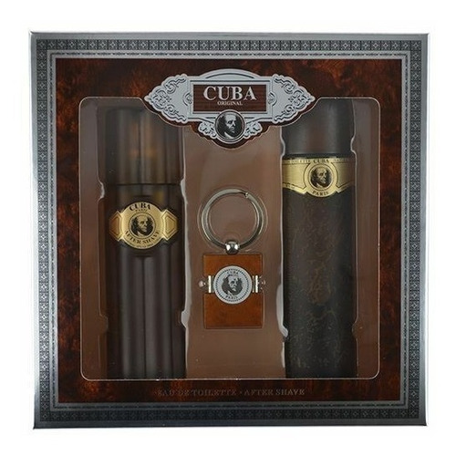 Set O Estuche Cuba Gold 3 Piezas