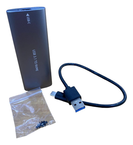 Lector Adaptador De Disco Ssd M.2 A Usb 3.1