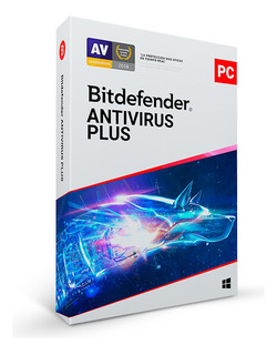 Bitdefender Antivirus Plus 1 Usuario, 1 Año