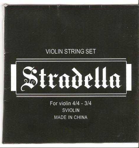 Encordado De Violin Stradella Sviolin