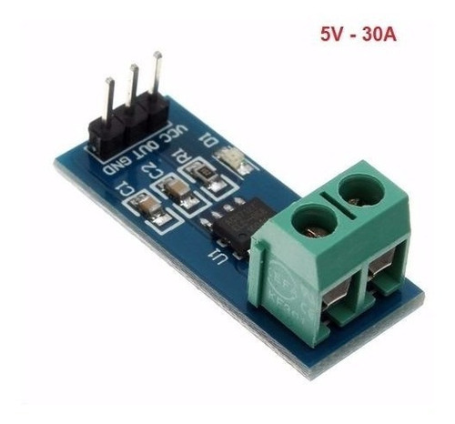 Sensor De Corrente Acs712 30a  Pic Atmel Mega Esp8266