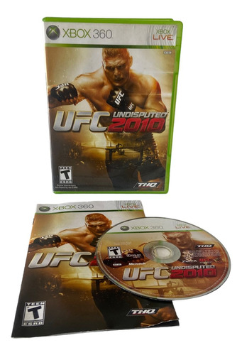 Ufc Undisputed 2010 Xbox 360 Original Usado