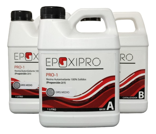 Resina Epóxica Pro-1  100% Solidos ( 3 L) - Epoxipro