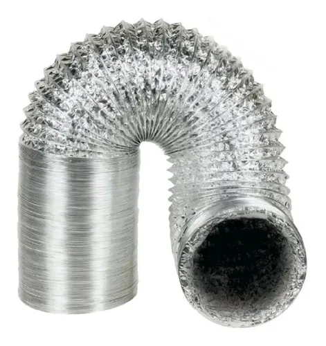 comprar Duto De Aluminio Flexivel 10 Mts 8 Pol 200mm Exaustão De Ar