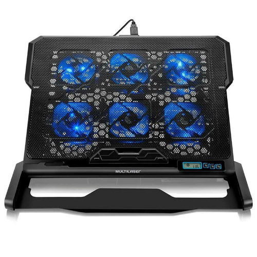 Base Cooler Gamer Com 6 Coolers Led Multilaser Ac282