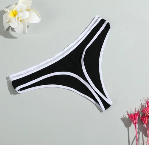 5 Tangas De Algodón Cómodas Super Sexys Varios Colores