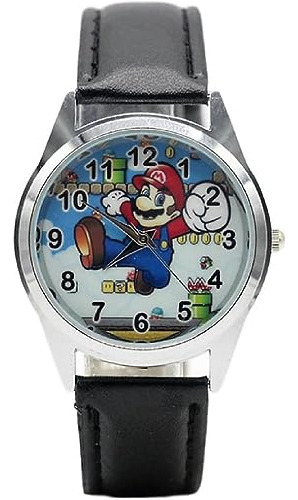Reloj De Pulsera Con Diseño De Salto De Mario