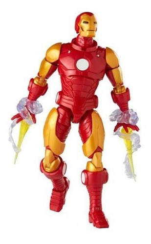 Marvel Legends Retro Iron Man Original Hasbro Nuevo