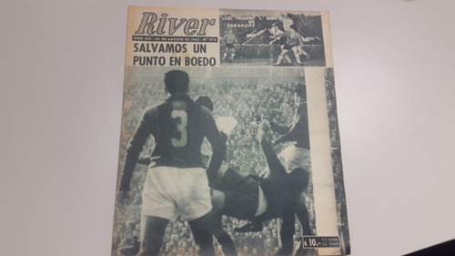 Revista River N° 976 22/8/1963 River San Lorenzo