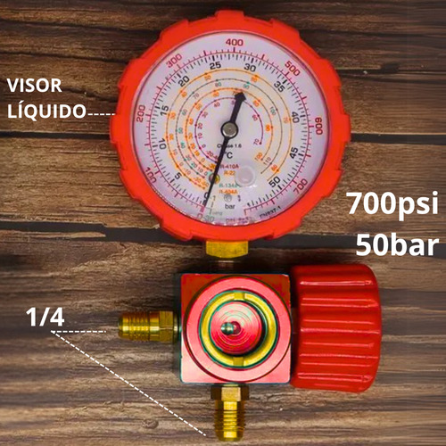 Manifold De Alta Premium Eos Refrigeração 68mm