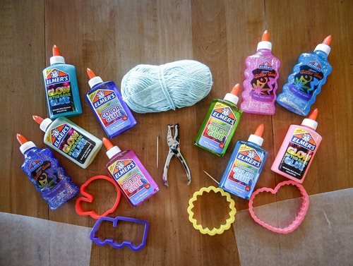 Imagen 2 de 3 de Pegamento Glitter Morado 177ml Elmers Para Manualidades