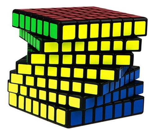 Cubo Mágico 7x7 Qiyi 7x7x7 Negro