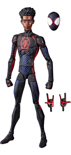 Marvel Legends Spider-man Miles Morales Detalle En Empaque