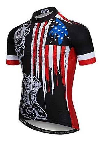 Weimostar Camiseta De Ciclismo De Manga Corta Para Hombre Tr