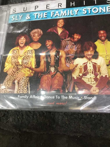 Sly & The Family Stone Súper Hits Cd Nuevo Importado