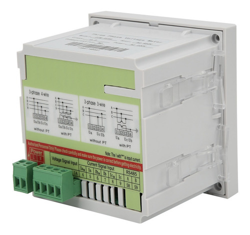 Medidor De Voltaje Trifásico Dtm-av96 Programable Led Digita
