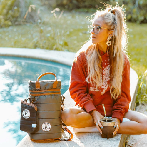 Imagen 6 de 6 de Mochila Matera Diamond Pop Militar