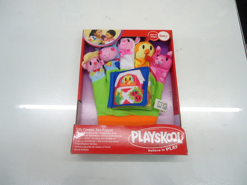 Luva Fantoche Playskool- Silly Farmin' Fun Puppet - Hasbro