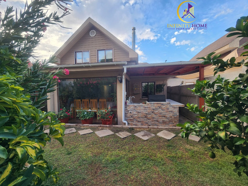 Espectacular Casa En Alto El Manzano Til-til.