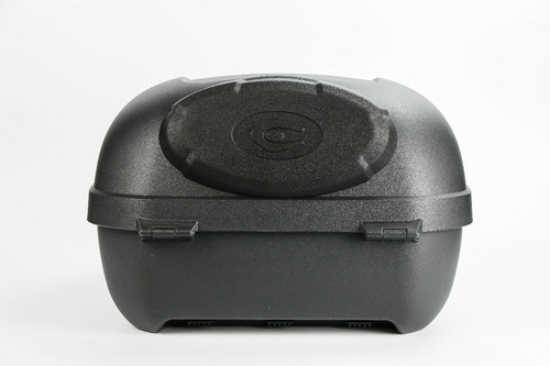 Imagen 3 de 3 de Baul Portacasco Topcase Coocase 40 Lts Urban Luxury Negro