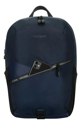 Mochila Targus Transpire Compact Azul 16 Diseño de la tela Liso