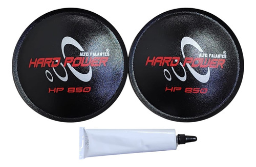 Kit 2 Protetor Bolinha Calota Hp 850 Hard Power 140mm +cola