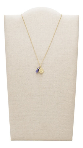 Imagen 3 de 6 de Collar Mujer Fossil Power Of Crystals Jade